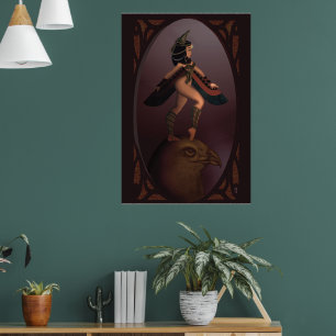 Poster MAAT égyptienne - Style Anime