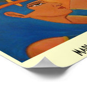 POSTER MAAT - GODDESS ÉGYPTIENS (Coin)