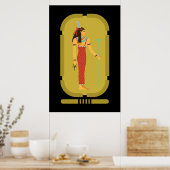Poster Maat Sur Gold Cartouche (Cuisine)
