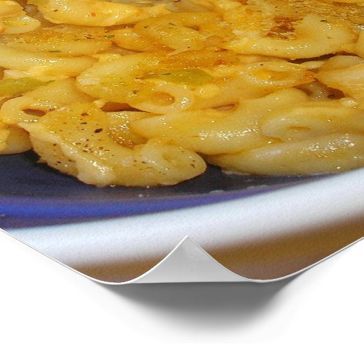 Poster Mac et fromage (Coin)