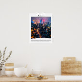 Poster Macao - Chine (Cuisine)