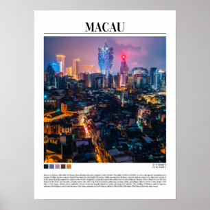 Poster Macao - Chine