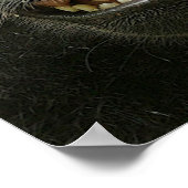 Poster Macaque au sourire (Coin)