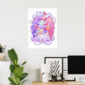 Poster Macaron (Bureau à domicile)