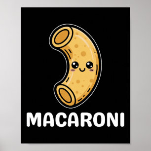 Poster Macaroni Cheese Mac Kawaii Costume d'Halloween Cou