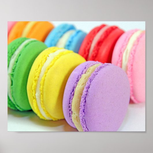 Poster Macarons (Devant)