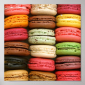 Poster Macarons (Devant)