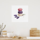 Poster Macarons (Cuisine)