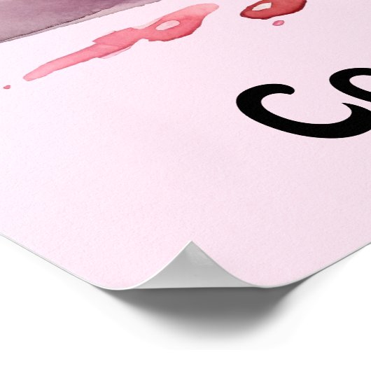 Poster Macarons entièrement modifiables pour le magasin d (Coin)