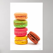 Poster Macarons français (Devant)