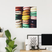 Poster Macarons, Nouvelle-Orléans (Bureau à domicile)