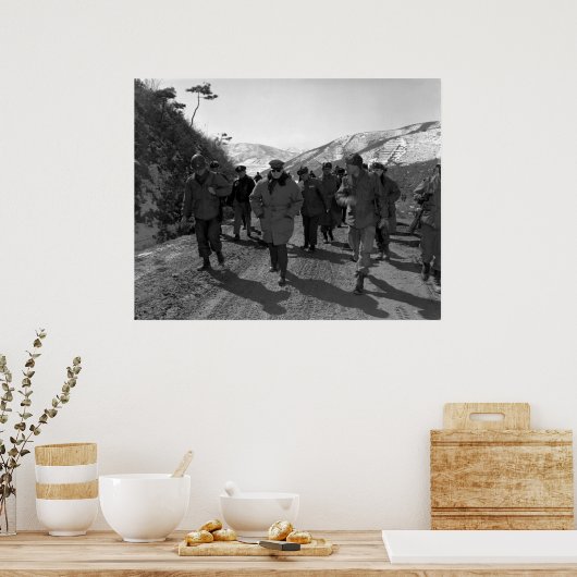 Poster MacArthur en Corée (Cuisine)