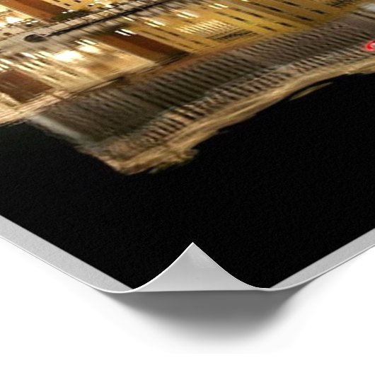 Poster Macau par nuit - (Coin)