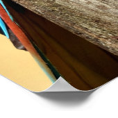 Poster Macaw militaire perché (Coin)