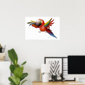 Poster Macaw - SRF (Bureau à domicile)