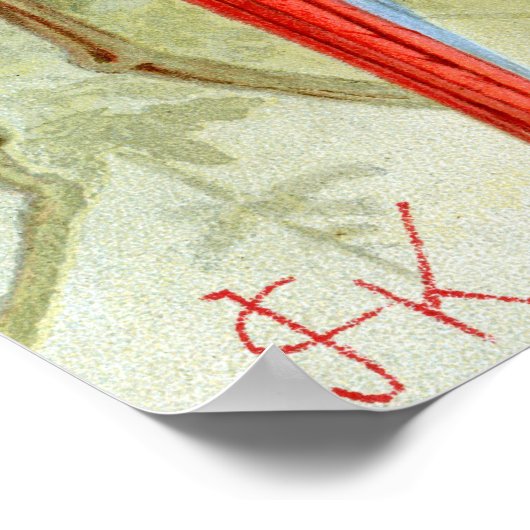 Poster Macaws (Coin)