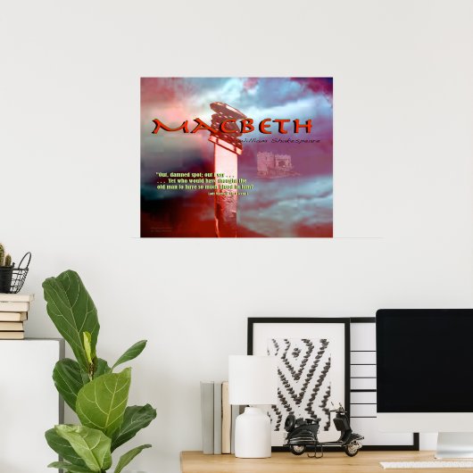 Poster MacBeth (Bureau à domicile)