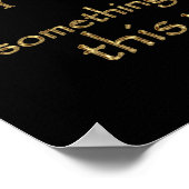 Poster Macbeth "Something Wicked" Quote (Gold Version) (Coin)