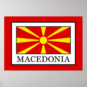 Poster Macédoine