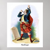 Poster MacGregor Clan Gregor par R. R. McIan (Devant)