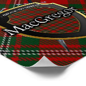 Poster MacGregor's Gathering Clan Tartan Print (Coin)