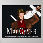 Poster Macgyver (Devant)