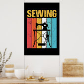 Poster Machine à coudre (Cuisine)