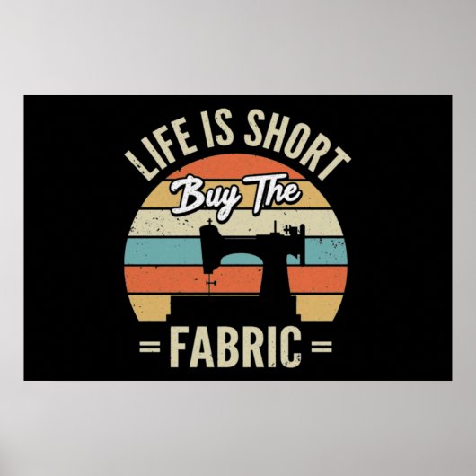 Poster Machine à coudre (Devant)