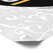 Poster Machine à coudre antique AJOUTER LE NOM Seamstress (Coin)