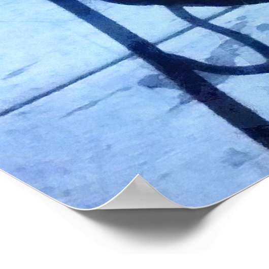 Poster Machine À Coudre Avec Tissu Vert (Coin)