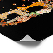 Poster Machine à coudre Chute de chaudière à chaudières à (Coin)