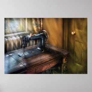 Poster Machine à coudre - La machine à coudre