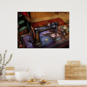 Poster Machine à coudre - Projet de couture (Cuisine)