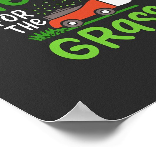 Poster Machine à gazon (Coin)