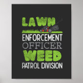 Poster Machine à gazon (Devant)