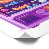 Poster Machine à griffe de bonbons (Coin)