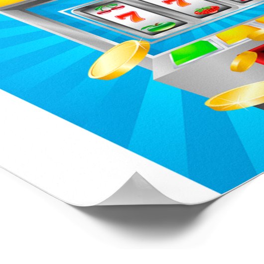 Poster Machine à sous (Coin)