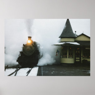 Poster Machine à vapeur