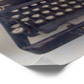 Poster machine ancienne (Coin)