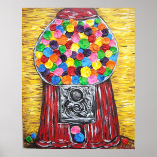 Poster Machine de Bubblegum