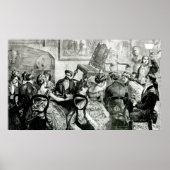 Poster Machine de cuisine, 1871 (Devant)