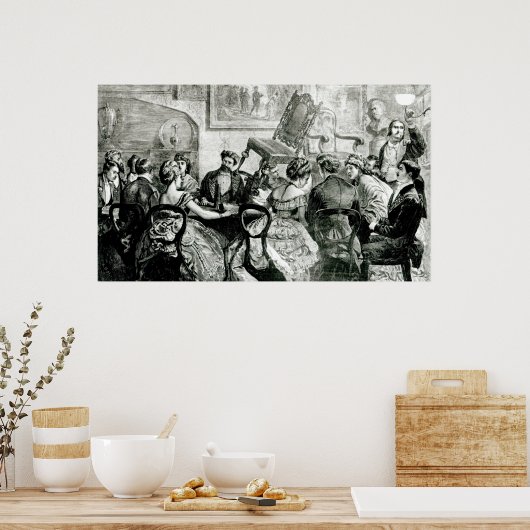 Poster Machine de cuisine, 1871 (Cuisine)