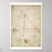 Poster Machine de guerre (crayon sur papier) (Devant)