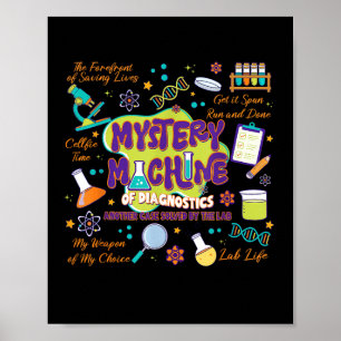 Poster Machine Mystère de la Semaine du laboratoire de di