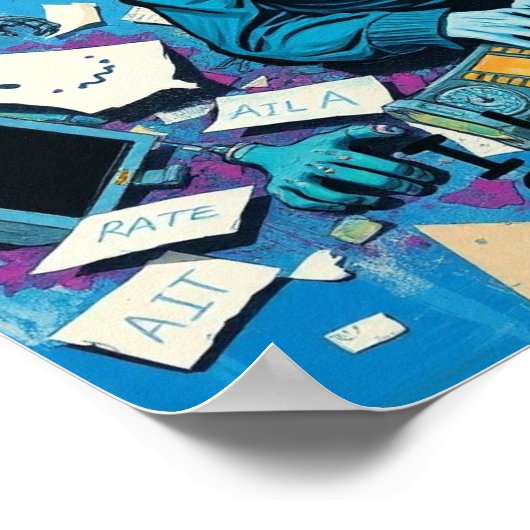 Poster Machine sans âme : 4 (Coin)