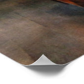 Poster Machine Shopping Avec Lanterne (Coin)