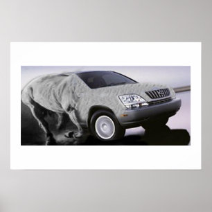 Poster machine volante