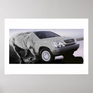 Poster machine volante