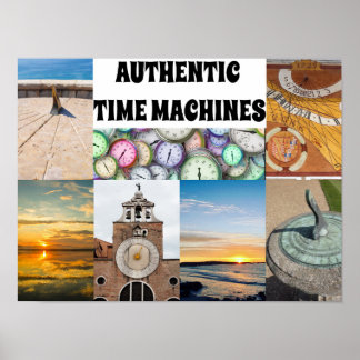 Poster Machines à Temps Authentiques