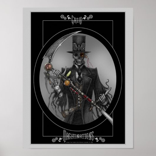 Poster Machines Grim (Devant)